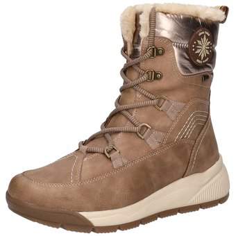Relife Schnürstiefelette in braun