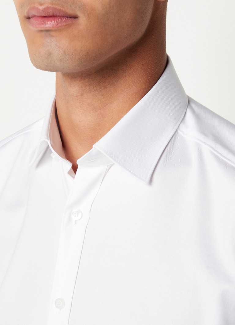 Olymp Level Five cotton body fit shirt