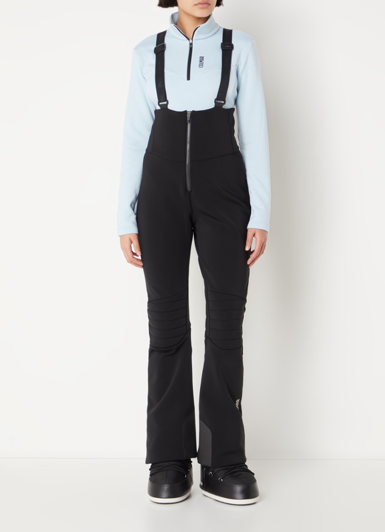 Pantaloni de schi softshell Colmar cu bretele și evazate pe picioare