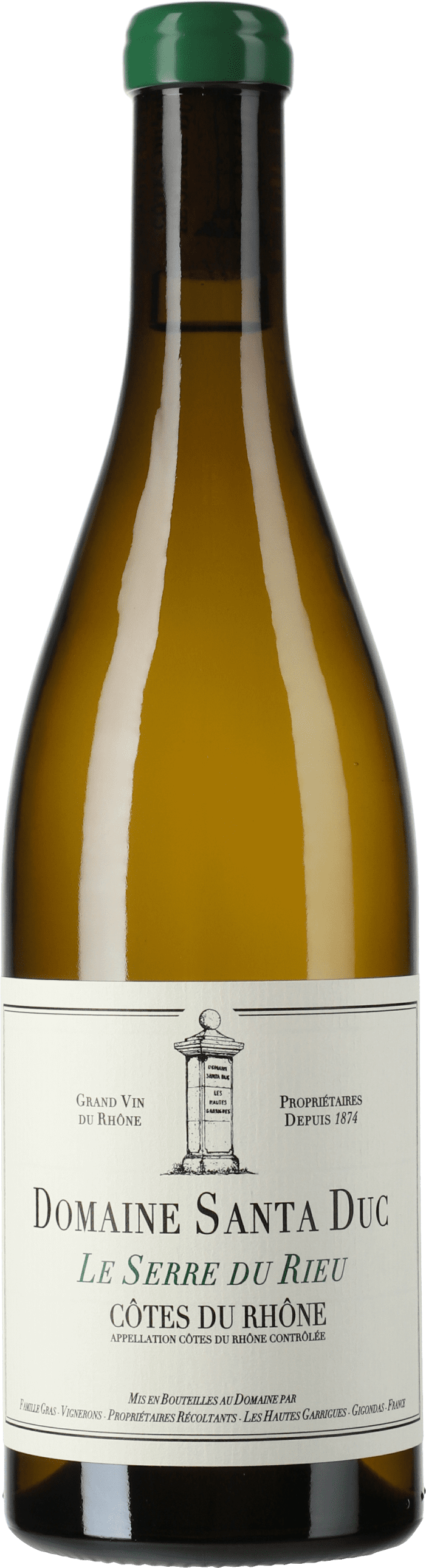 Domaine Santa Duc: Le Serre du Rieu Blanc 2020
