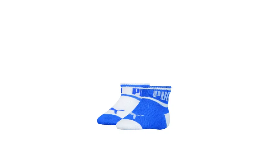 PUMA Babysocken 2er Pack white / blue