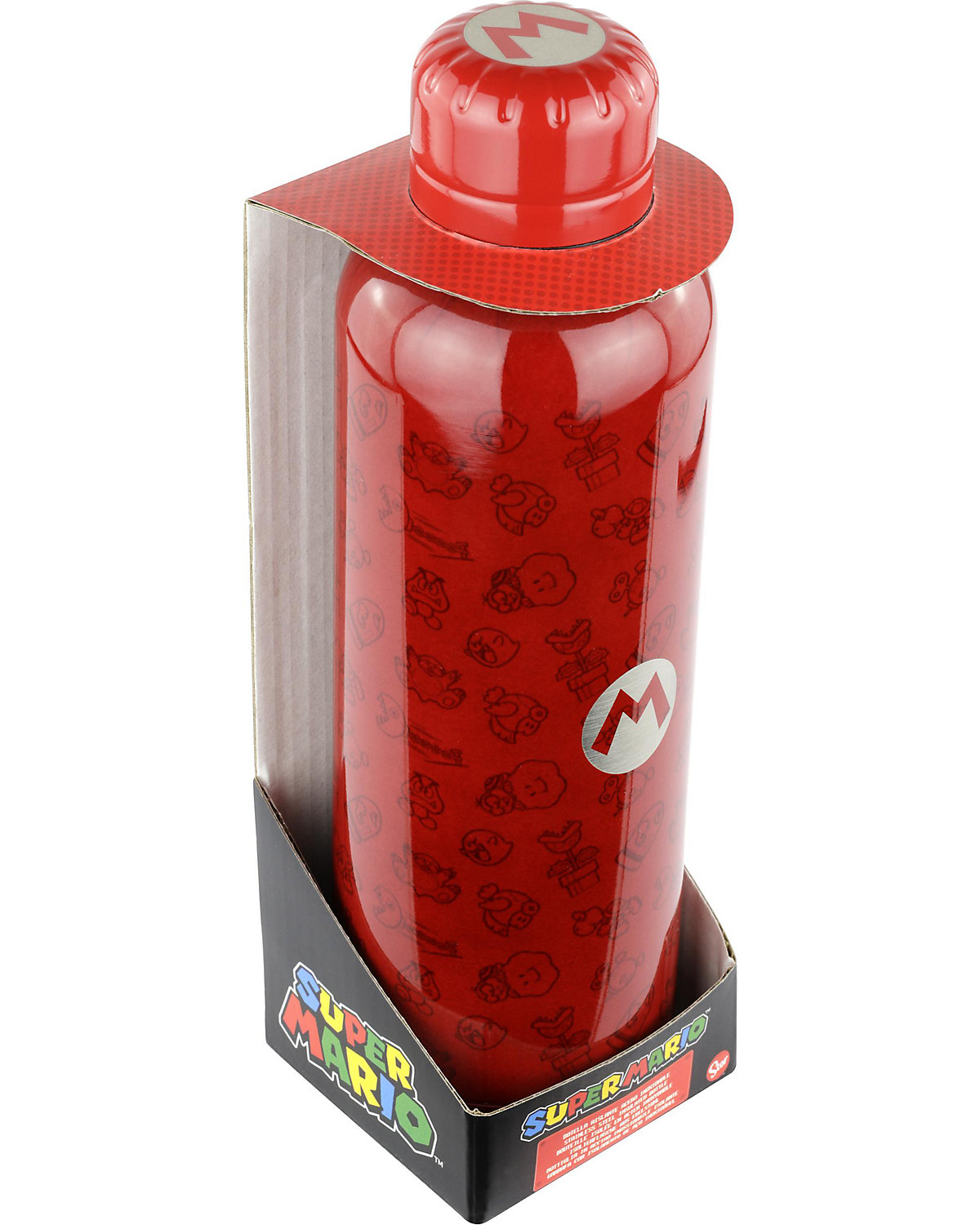 Edelstahl Trinkflasche Super Mario, 515 ml