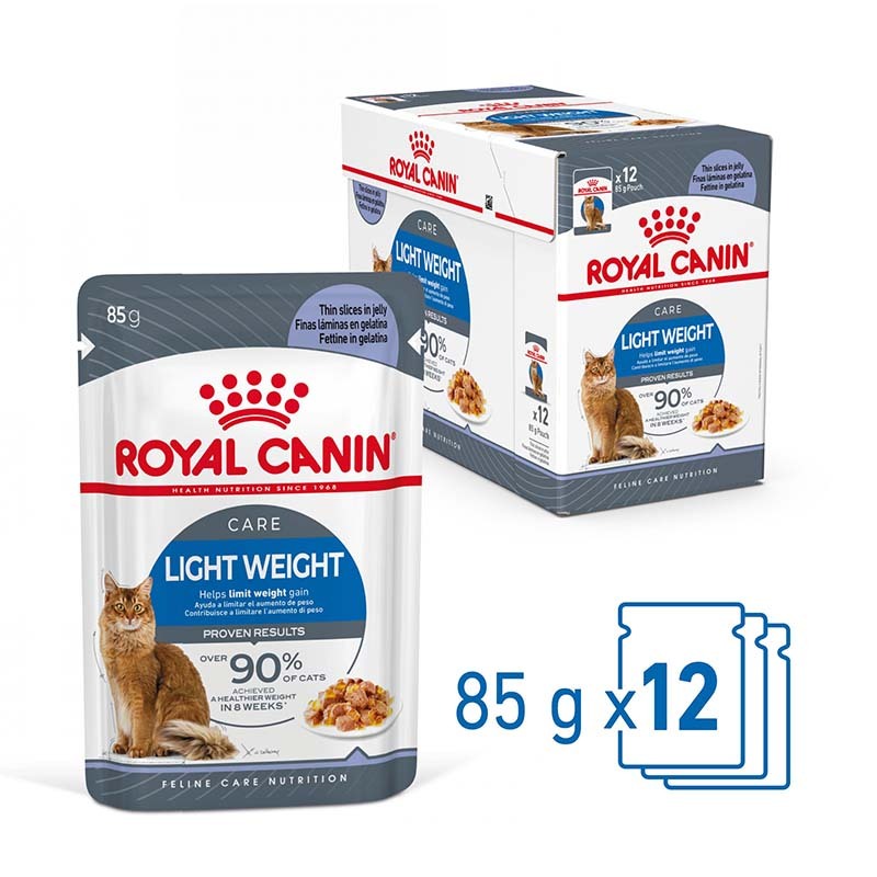 ROYAL CANIN Nassfutter ROYAL CANIN Light Weight Care 12x85g in Gelee