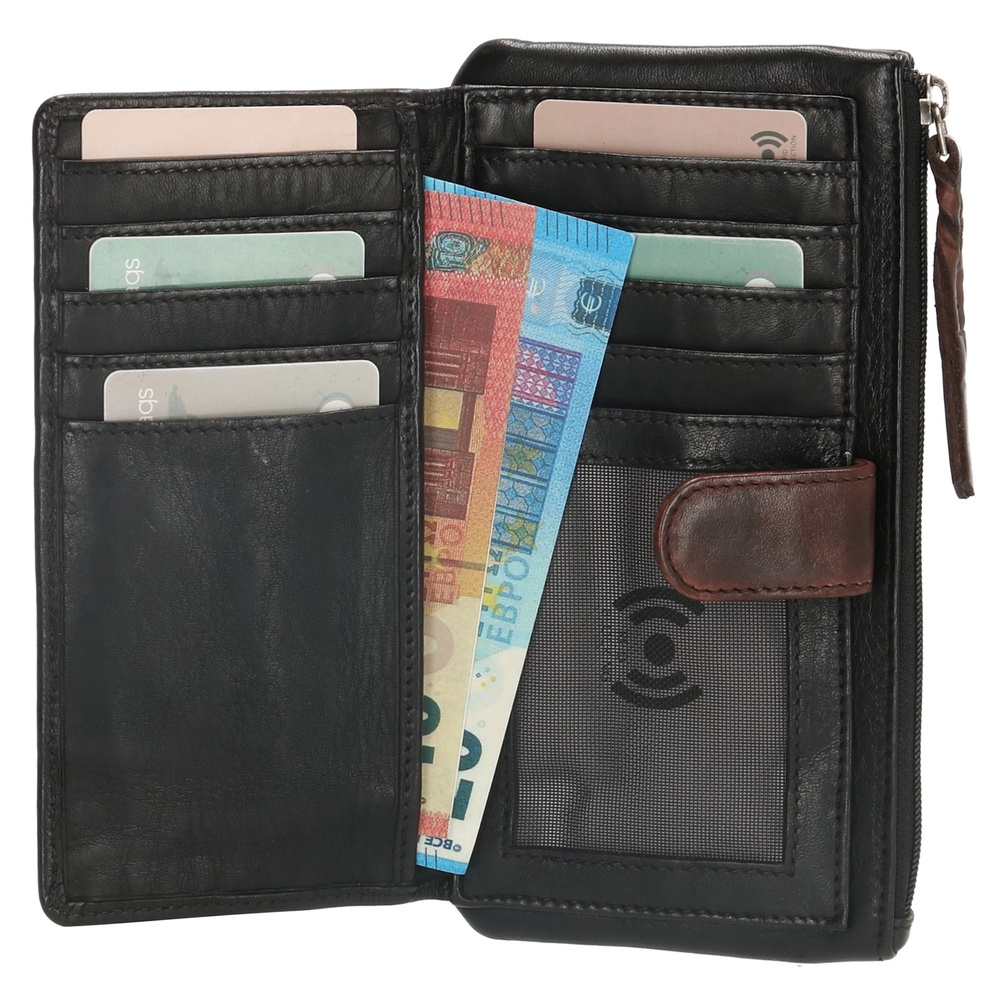 Micmacbags Highland Park Portefeuille Zippé porte-monnaie