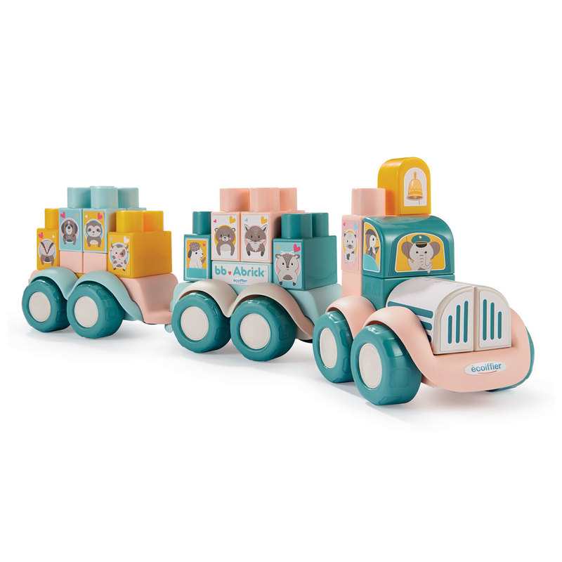 Train et 30 briques Bébé Abrick