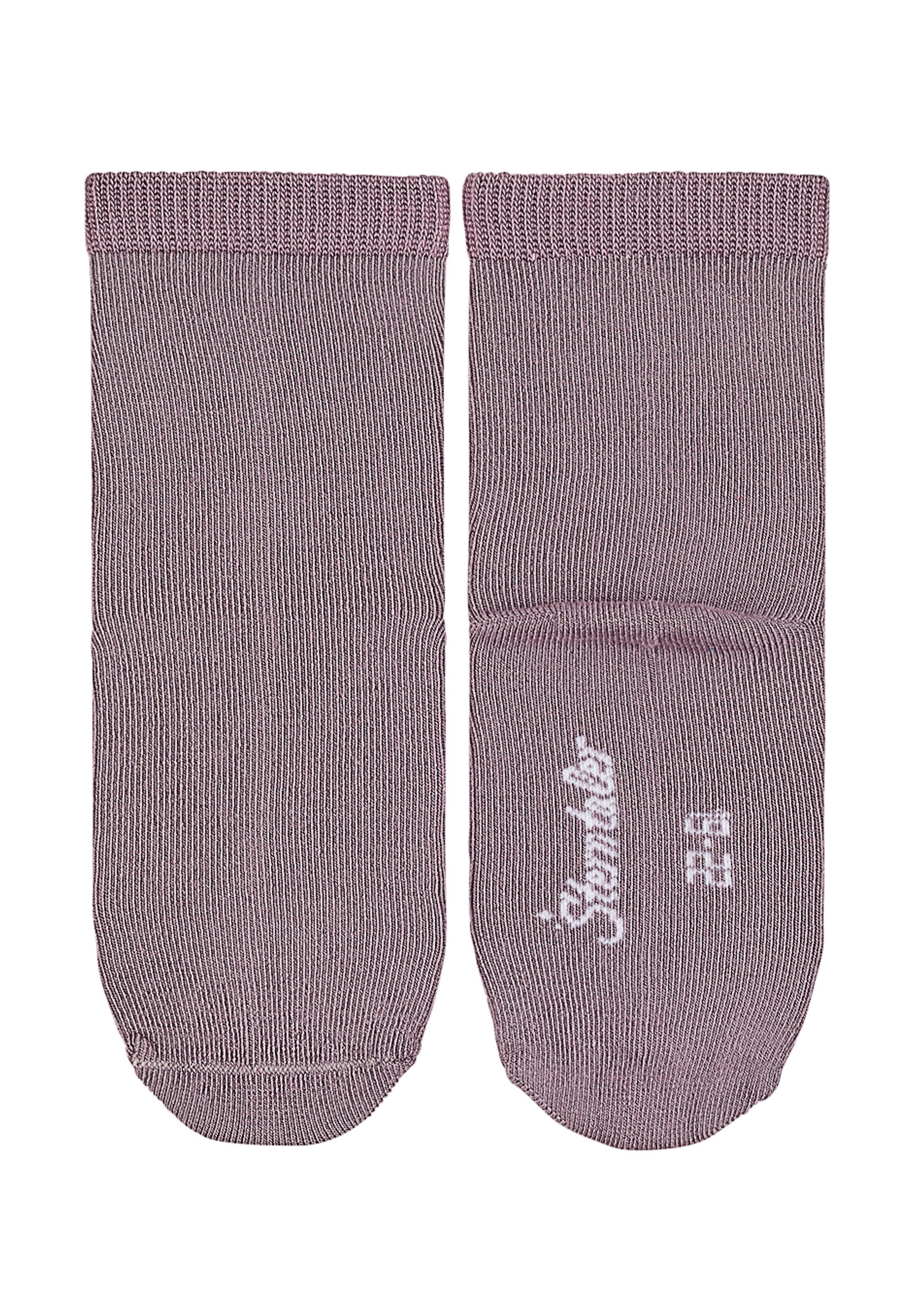 Socken 3er-Pack uni Bambus, verschiedene Farben
