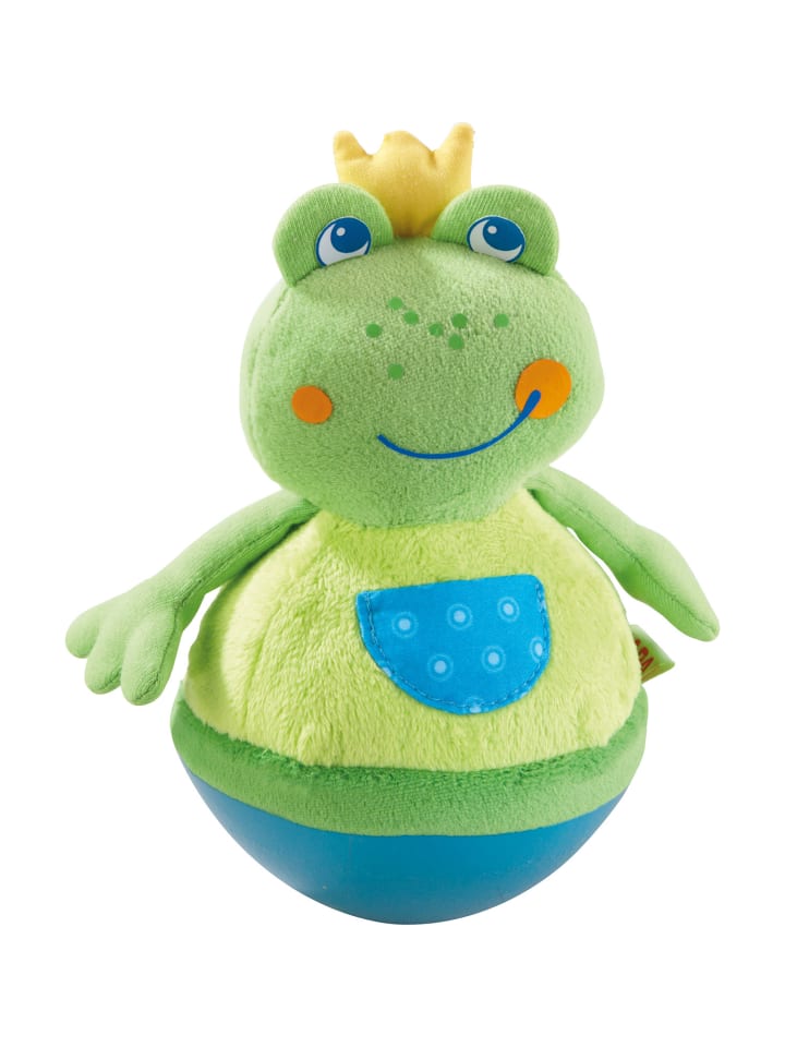 Haba Stoffpuppe Stehauffigur Kasper in Frosch günstig kaufen onesize