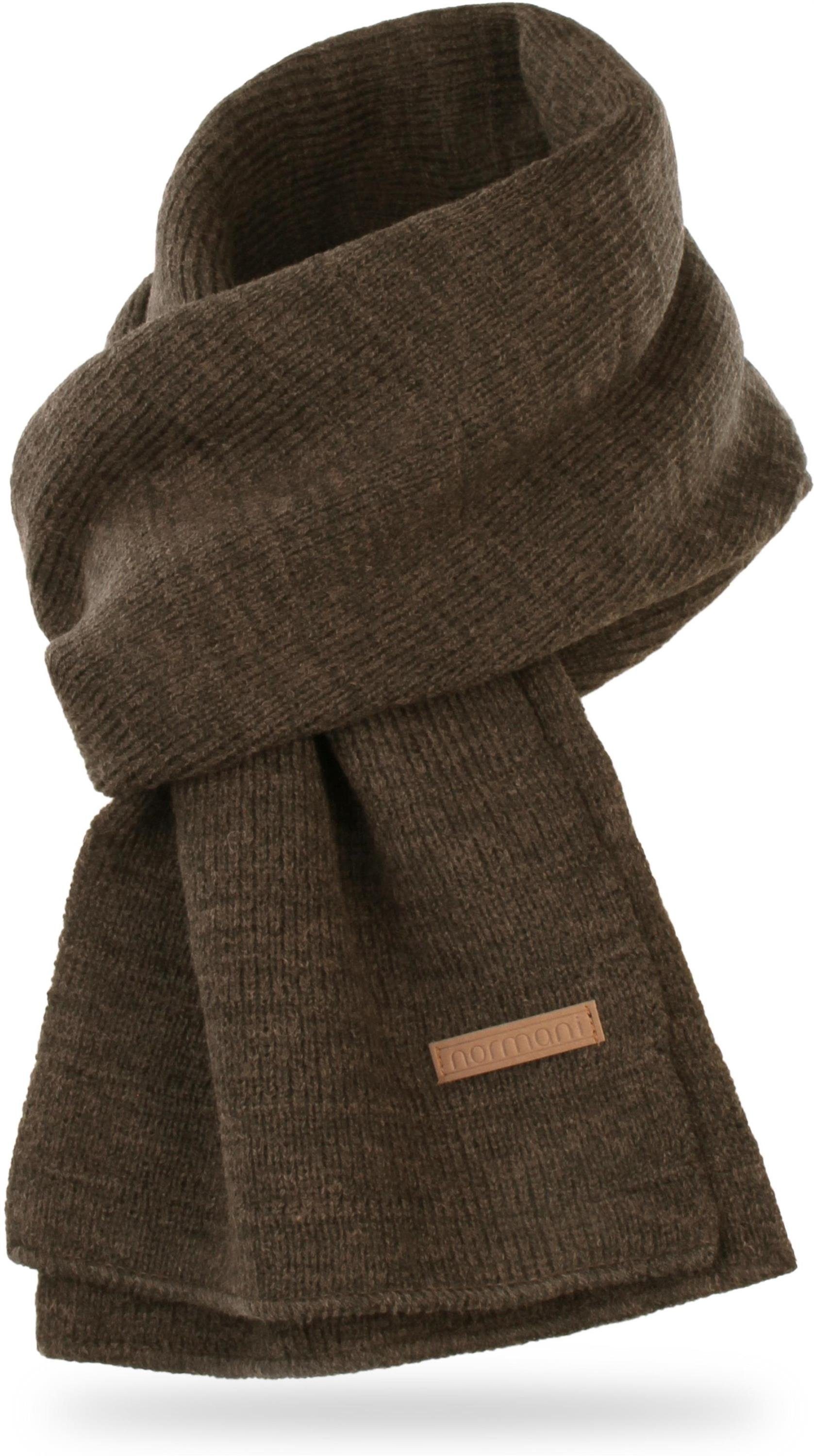 normani Wollschal Winterschal Sudbury, Winterschal Halsschlauch Gesichtsschal Schlauchschal Damen und Herren