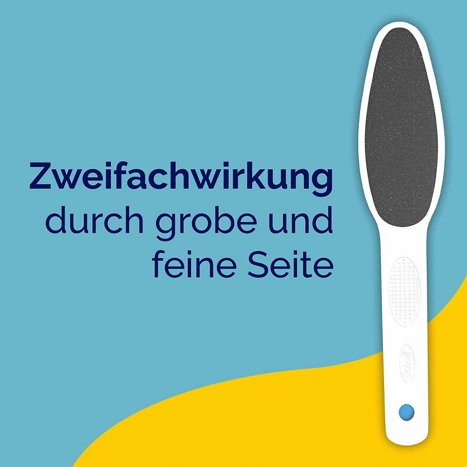 Scholl Hornhautfeile ExpertCare, Mit grober und feiner Seite