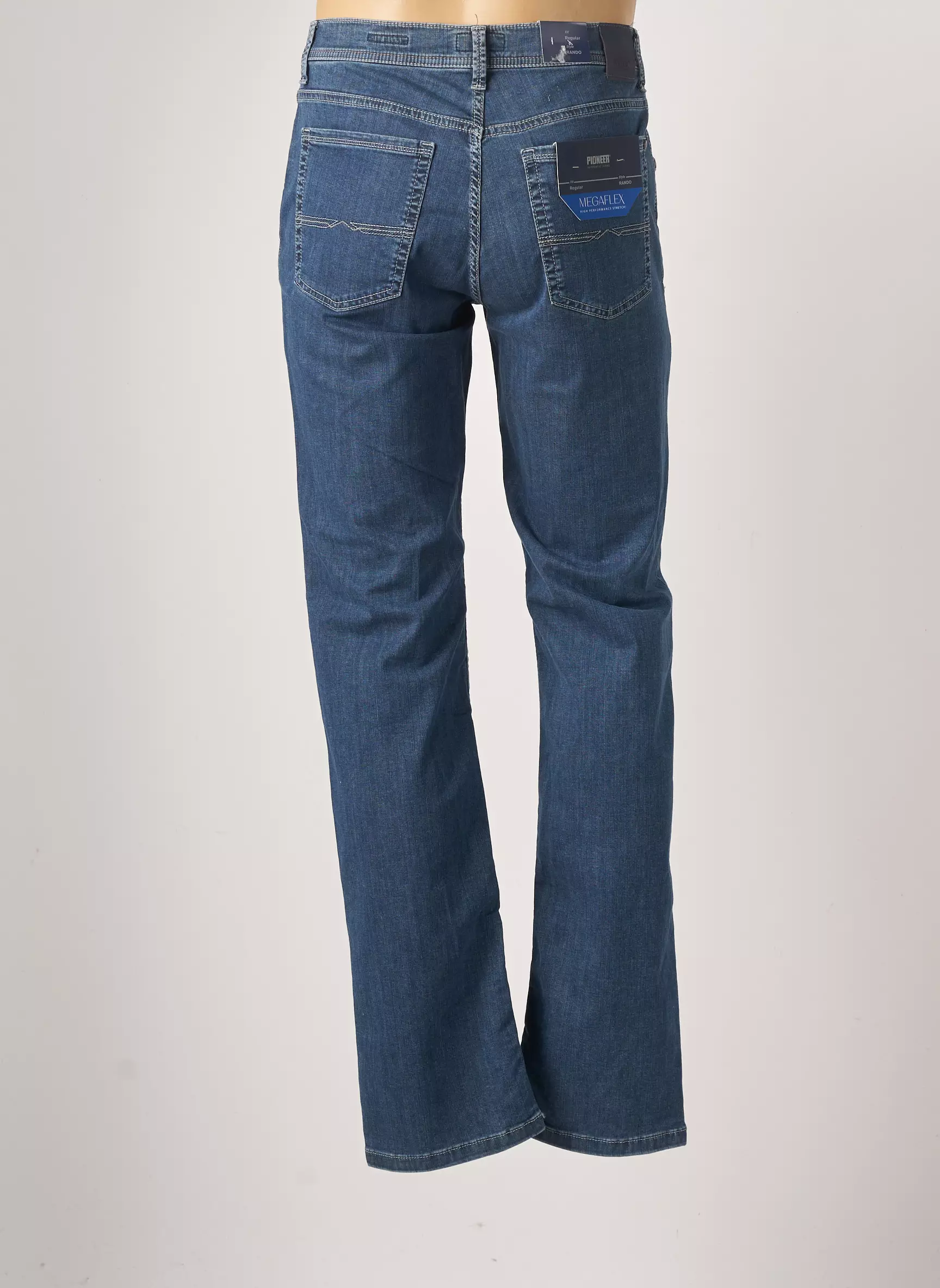 Pioneer Pantalons Droits Homme couleur bleu