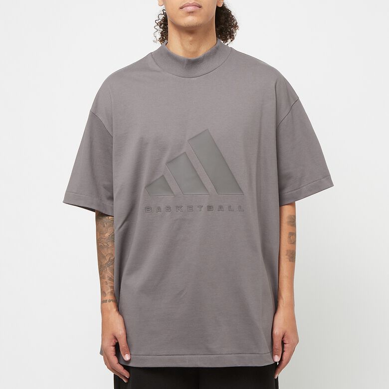 adidas Originals One Cotton Jersey Tee dark grey