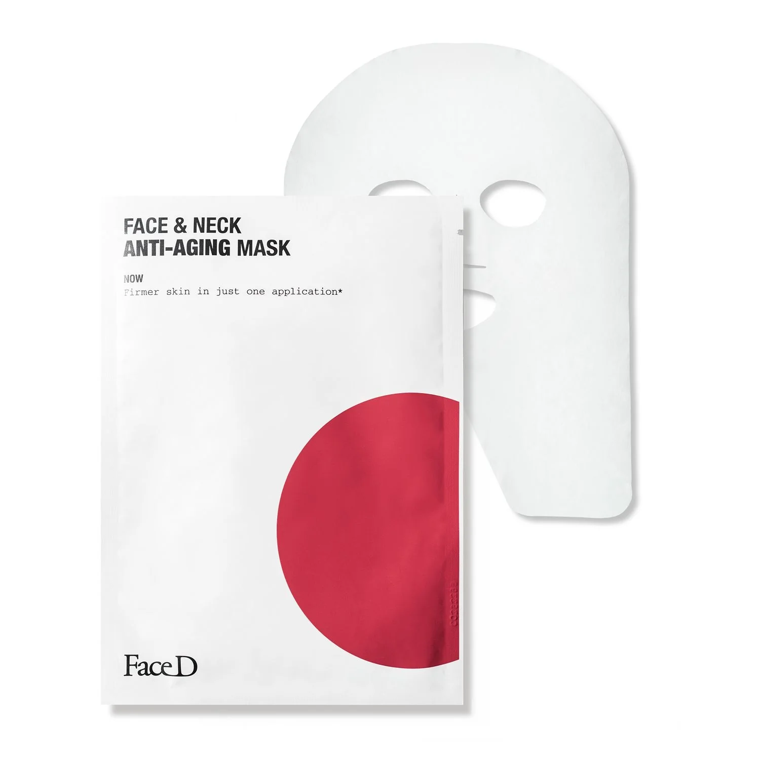 Mascarilla antiedad para rostro y cuello - Mascarilla facial antiedad, tratamiento antiarrugas para cuello y escote.