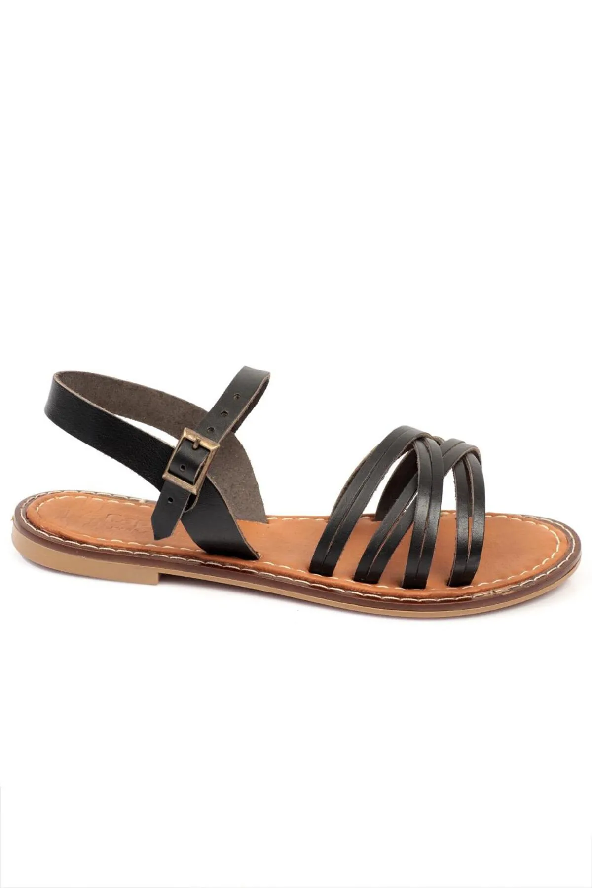 Capone Outfitters  Capone 830 Damen-Bodrum-Sandalen aus echtem Leder