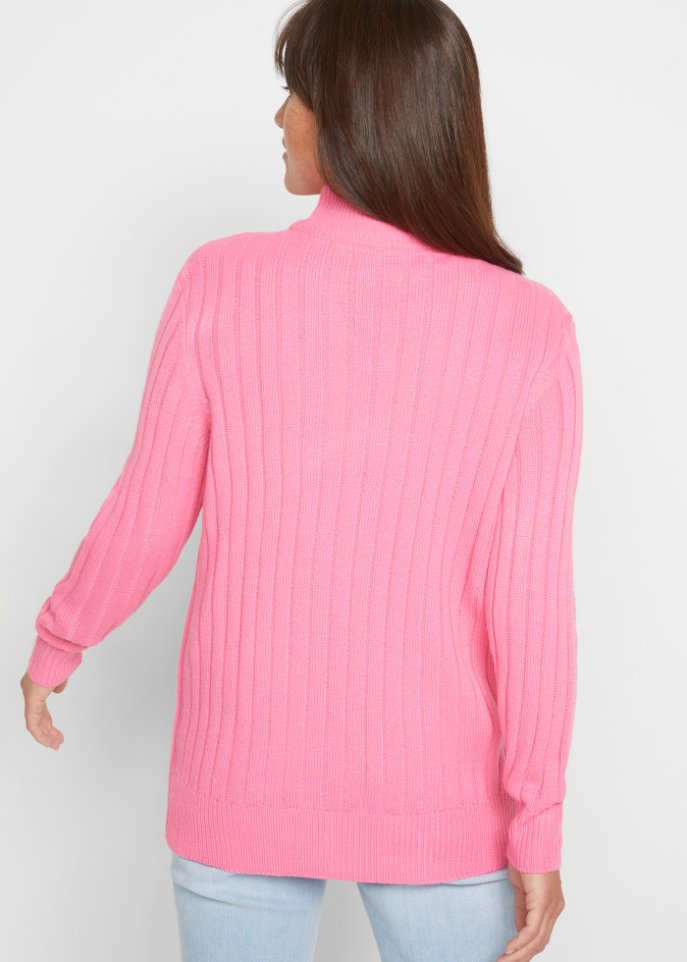 Pullover mit Stehkragen