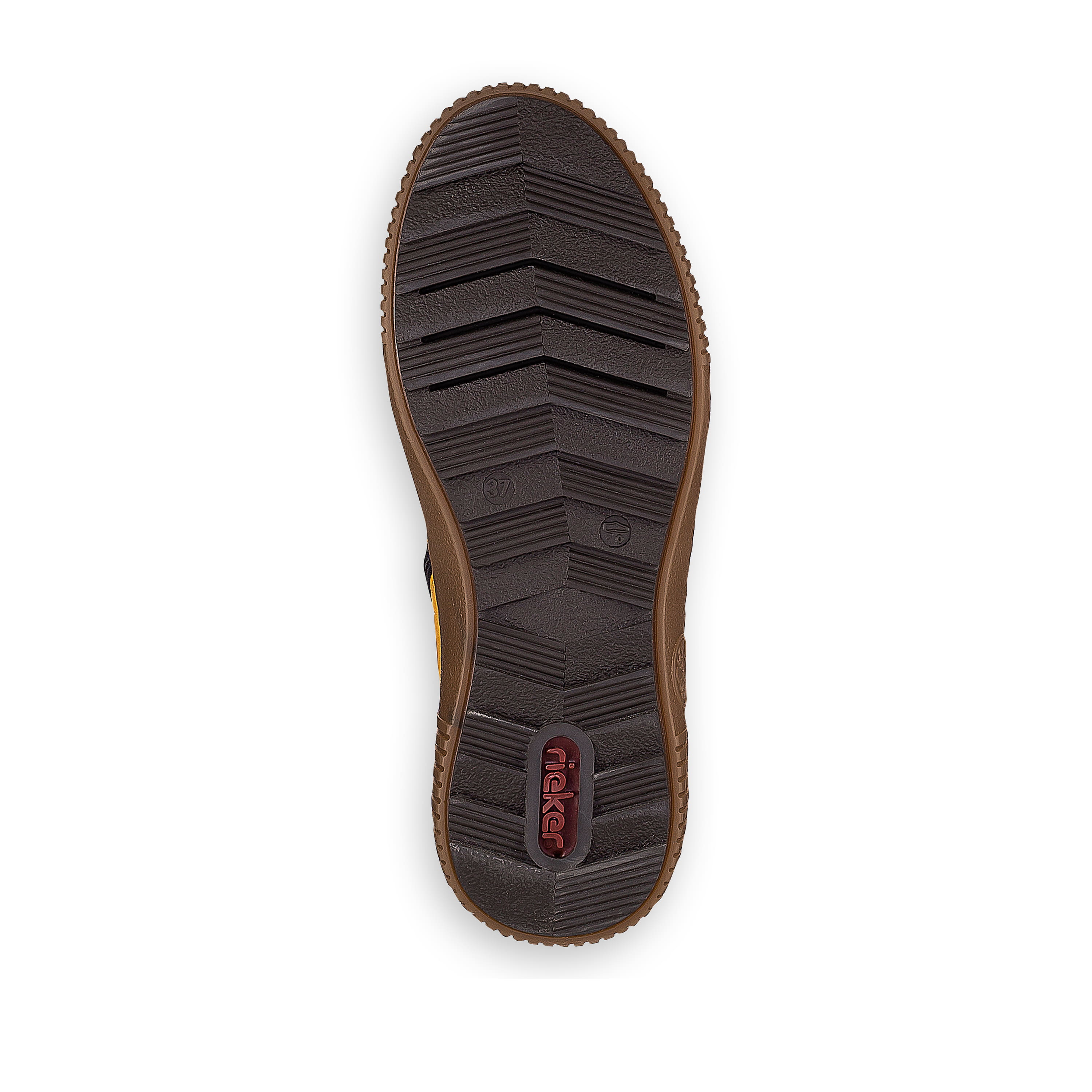 Rieker Damen Schnürstiefel sonnenblumengelb