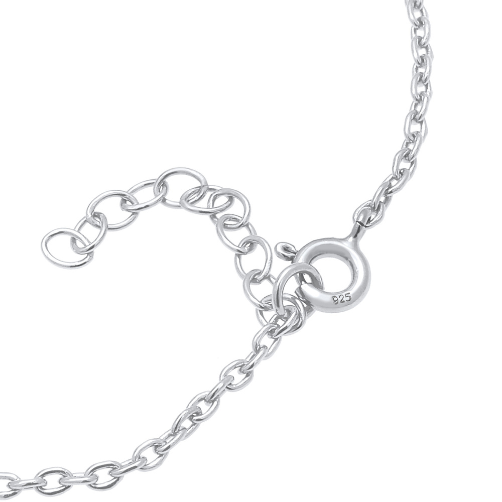 Elli Elli Bracelet Symbole de l'infini féminin, base délicate en 925/1000 argent massi Bracelet