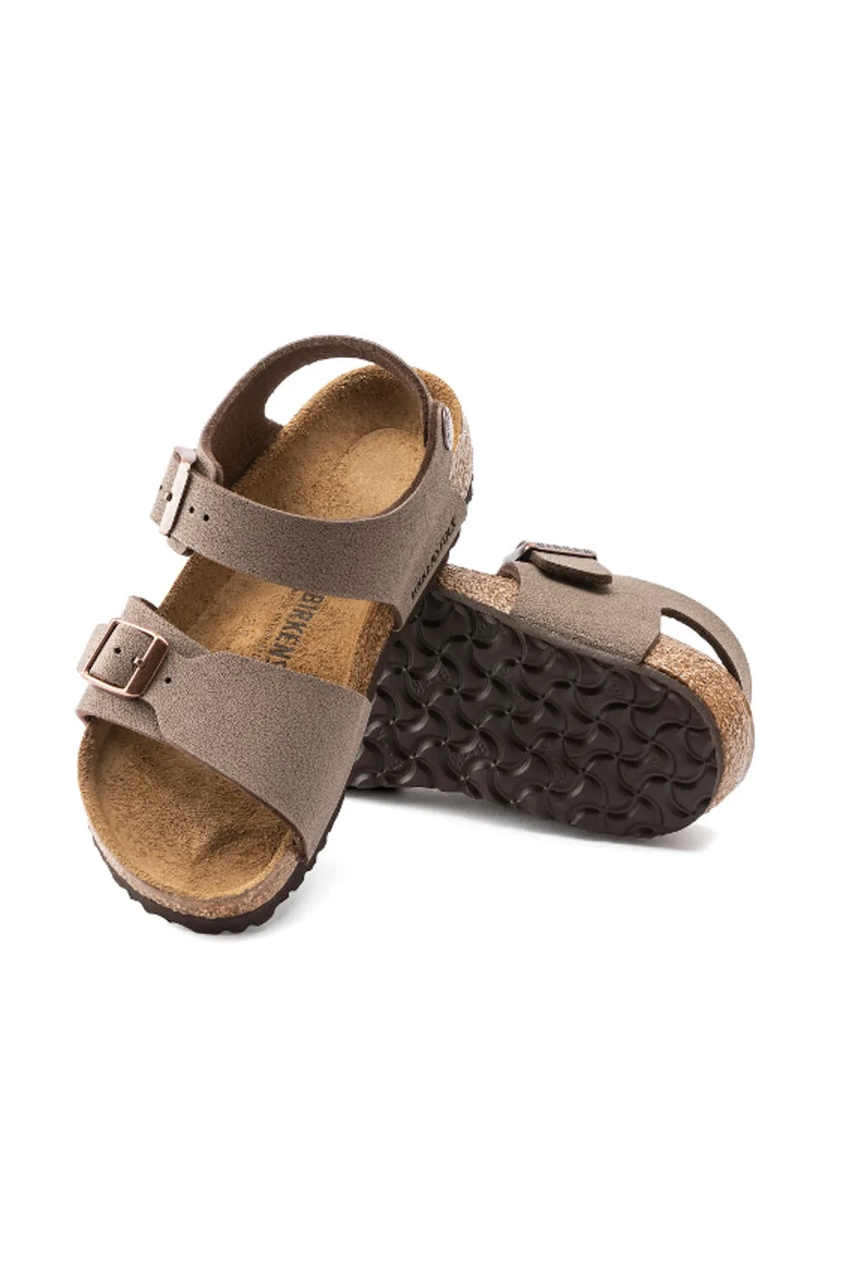 Birkenstock  New York Kinder Hausschuhe Braun00087783
