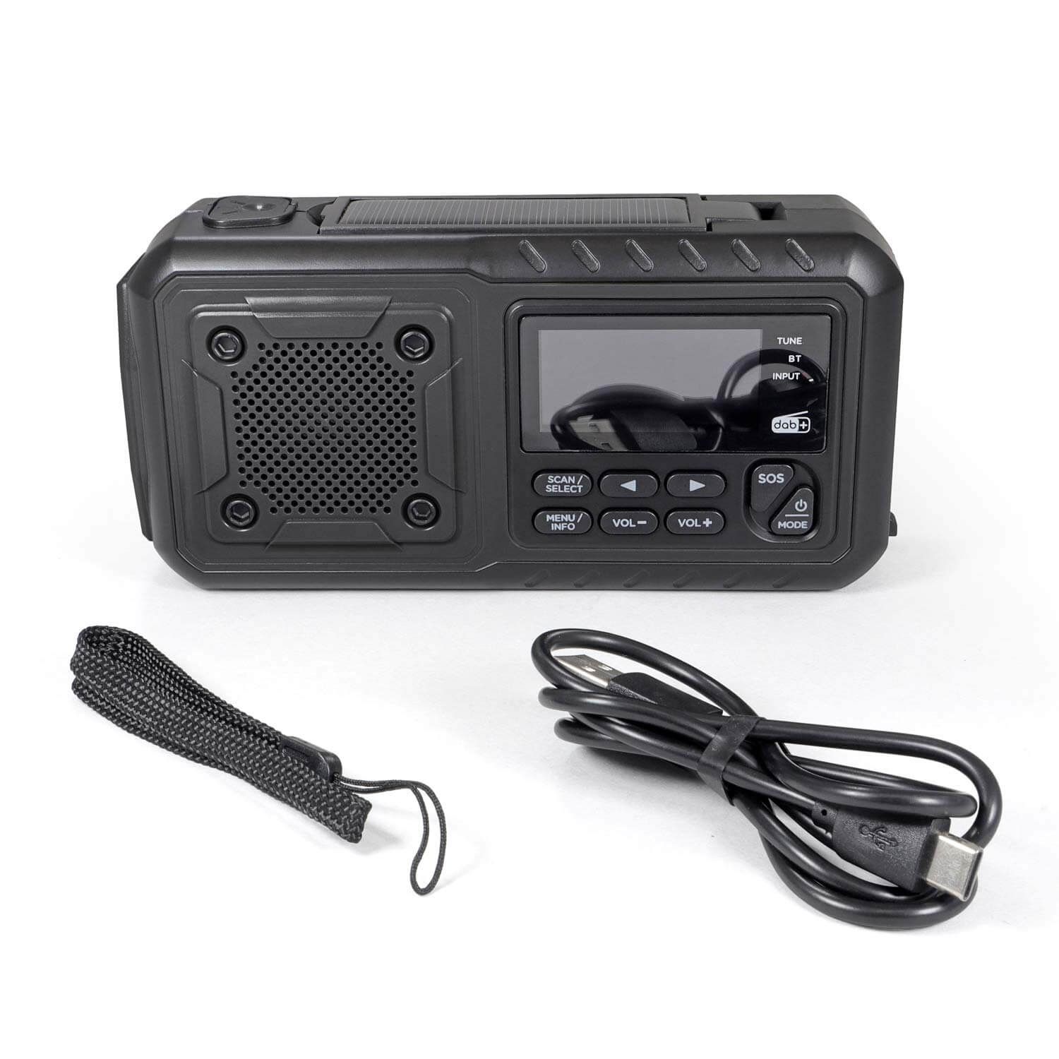 Kurbelradio Multi DAB+ mit Powerbank