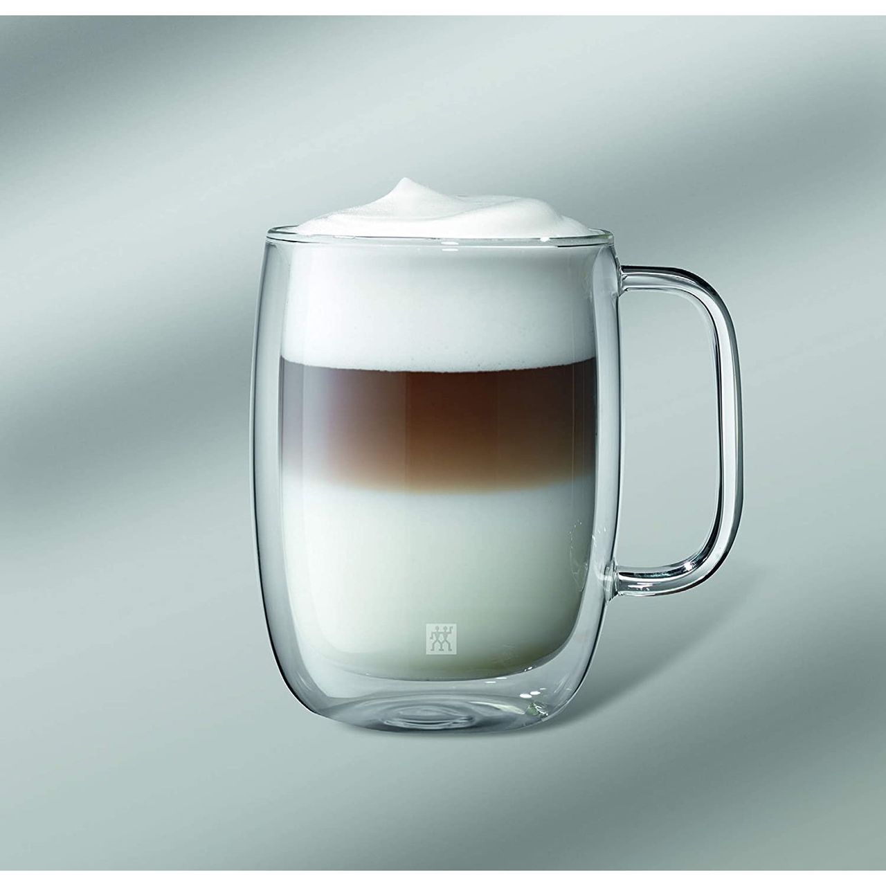 Zwilling Sorrento Plus 2-TLG. Latte-Macchiato-Set mit Henkel, 450 ml