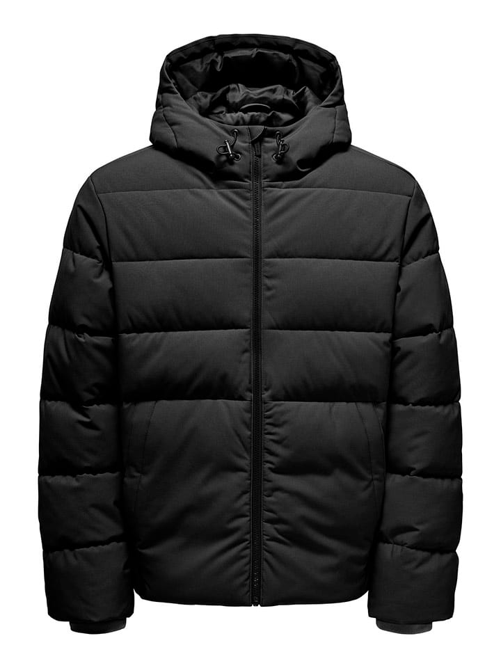 ONLY & SONS Steppjacke in Schwarz günstig kaufen