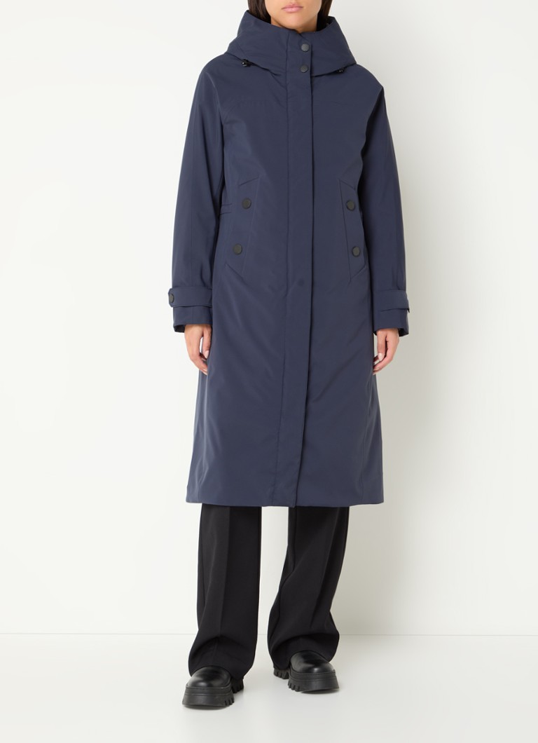 Creenstone Enite quilted rain jacket with removable lining