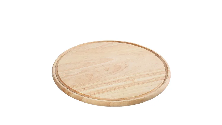 ZASSENHAUS Pizzateller aus Gummibaumholz Ø 33cm