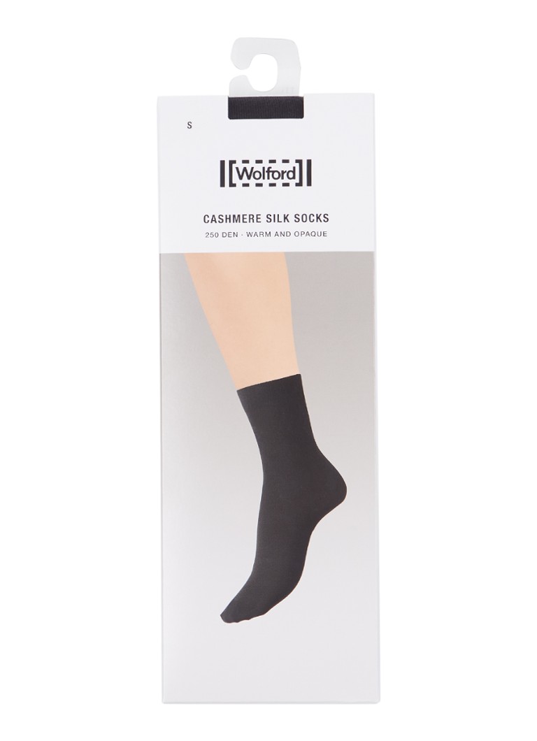 Chaussettes Wolford en cachemire et soie mélangés