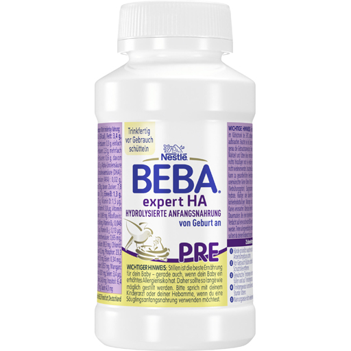 NESTLE BEBA EXPERT HA Pre trinkfertig  8X200 ml  Flüssigkeit
