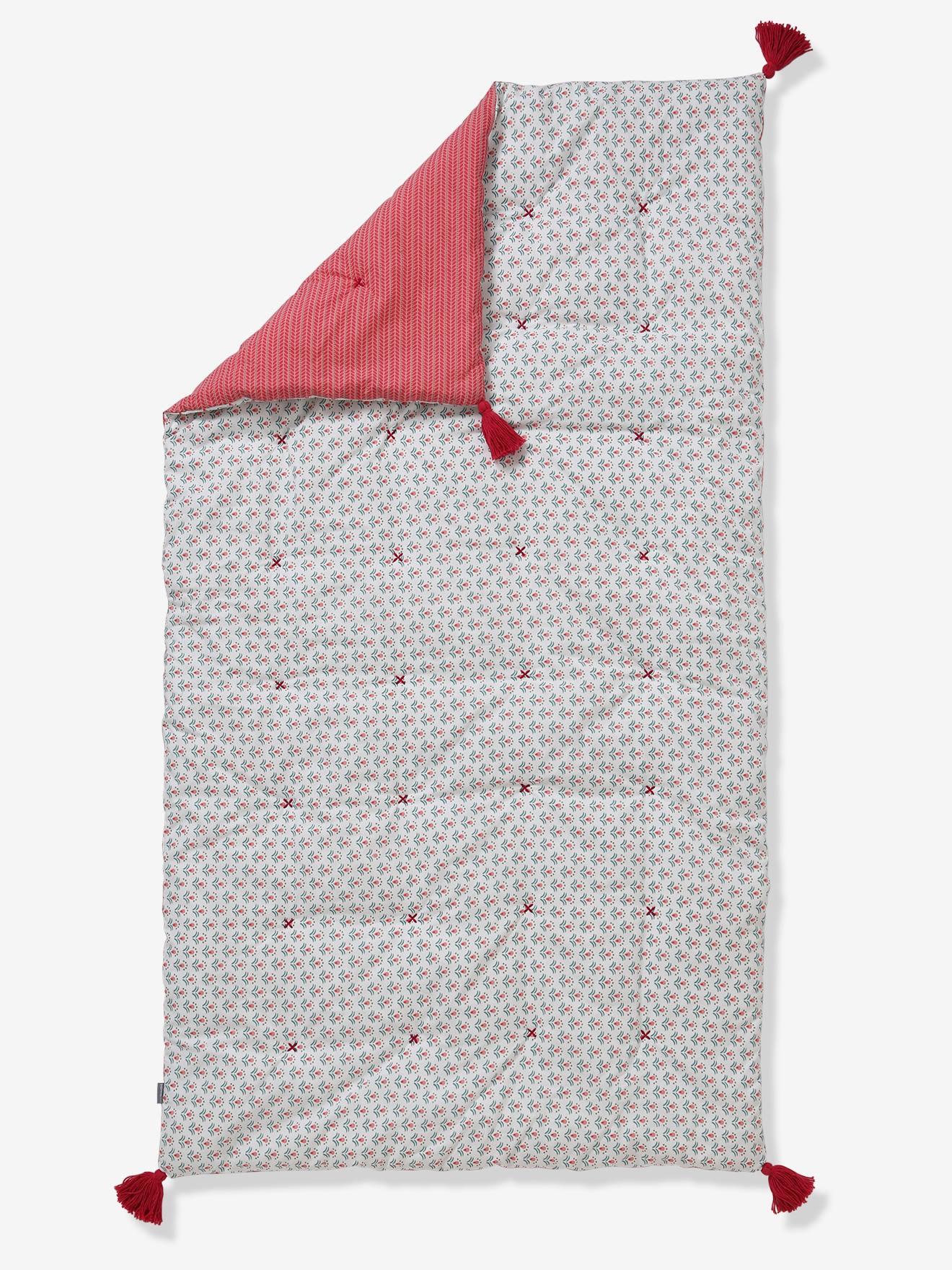 Couvre-lit EDEN INDIA rose / multicolore