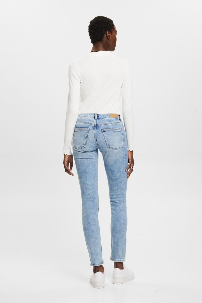 Mid-Rise-Stretchjeans in schmaler Passform