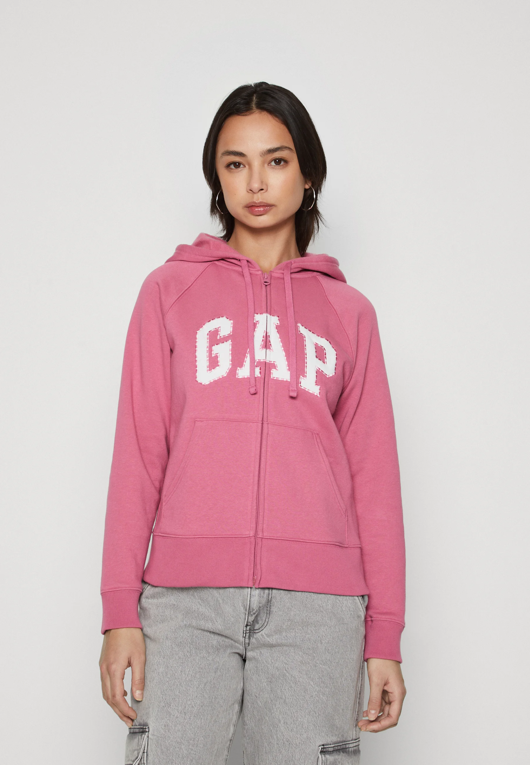 GAP Petite HERITAGE - Sudadera con cremallera