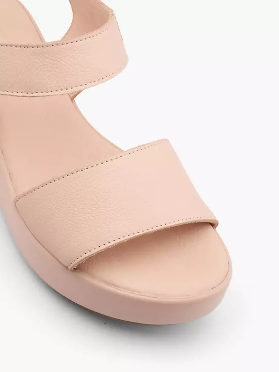 5th Avenue Leder Keilsandalette