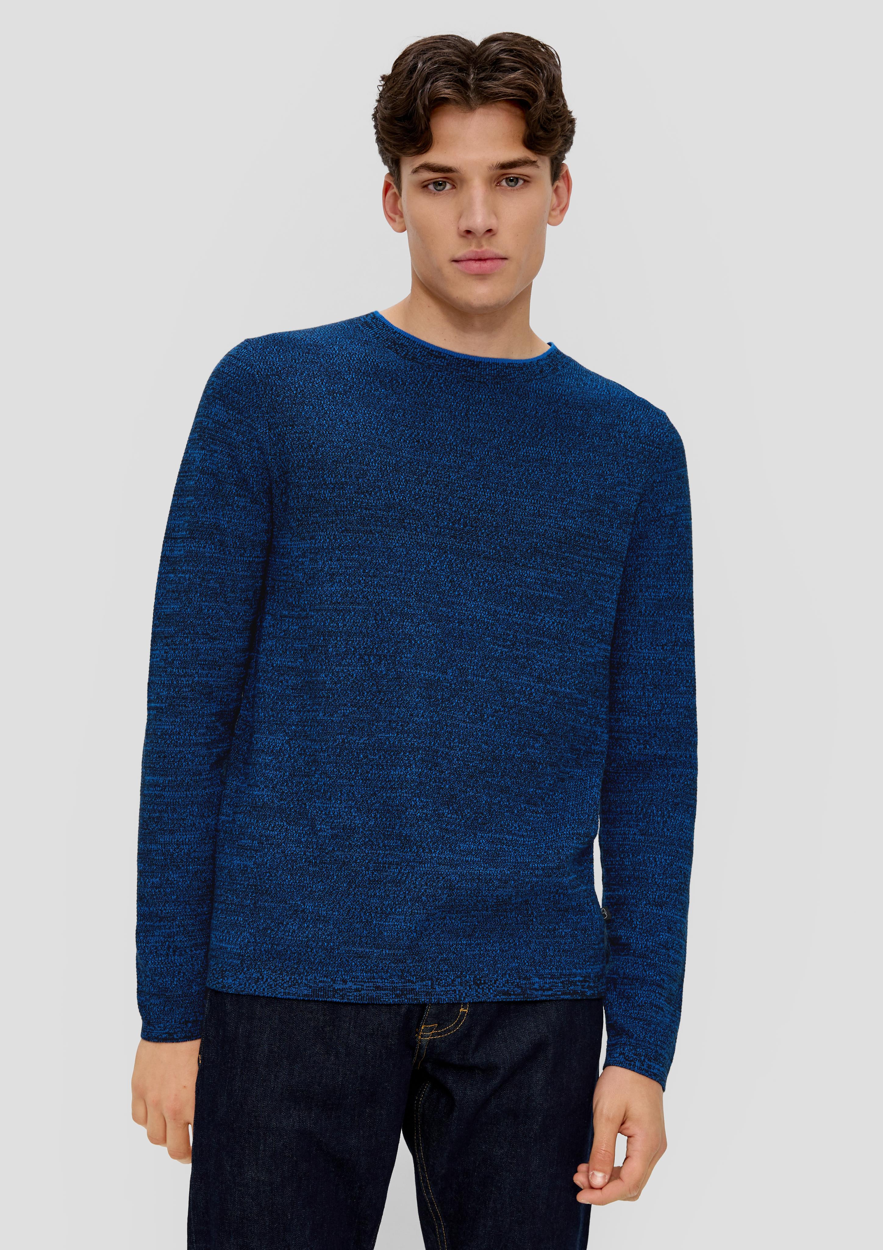 Strickpullover aus reiner Baumwolle  2138544-55W0