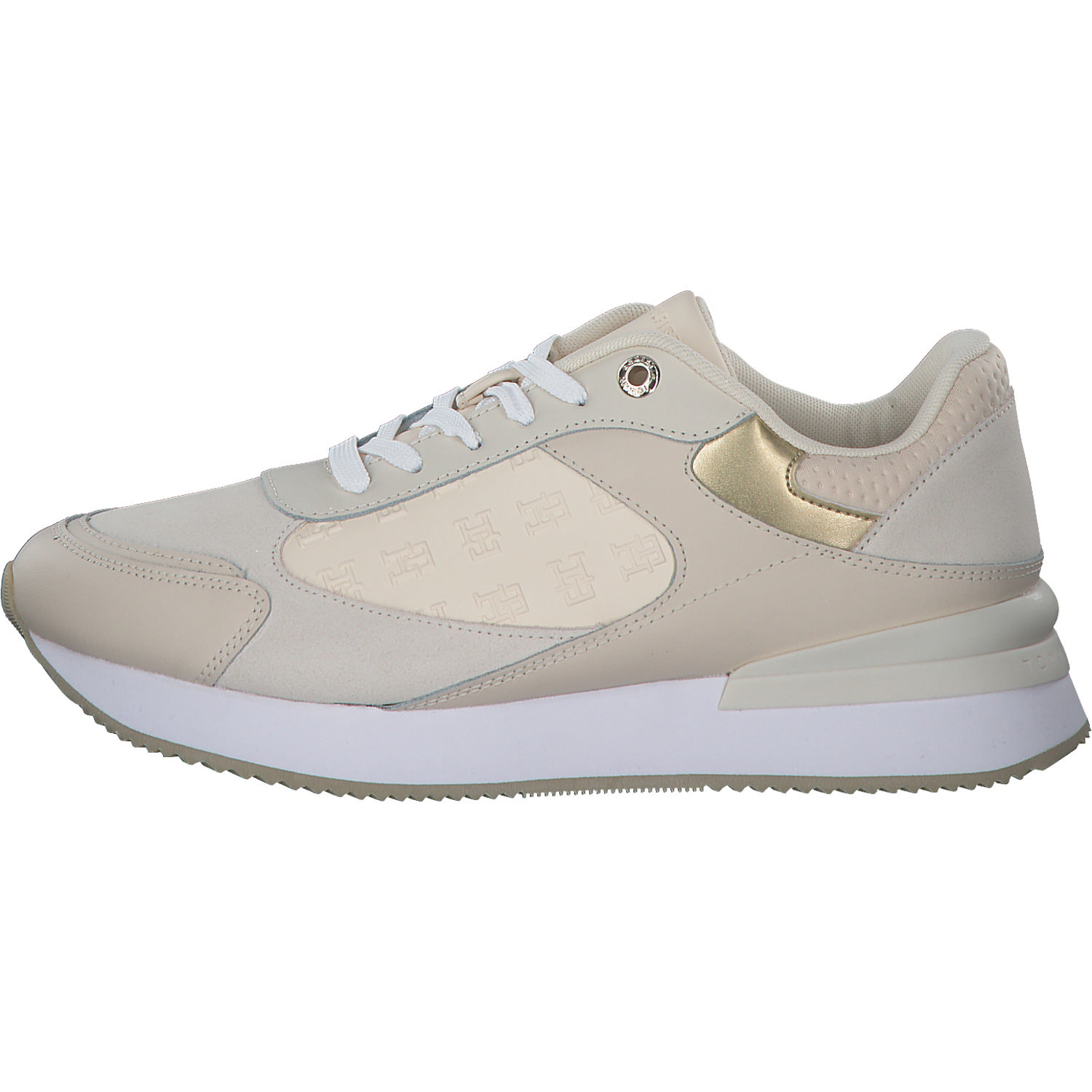 Tommy Hilfiger FW0FW07384, Schnürschuhe, Damen, Beige