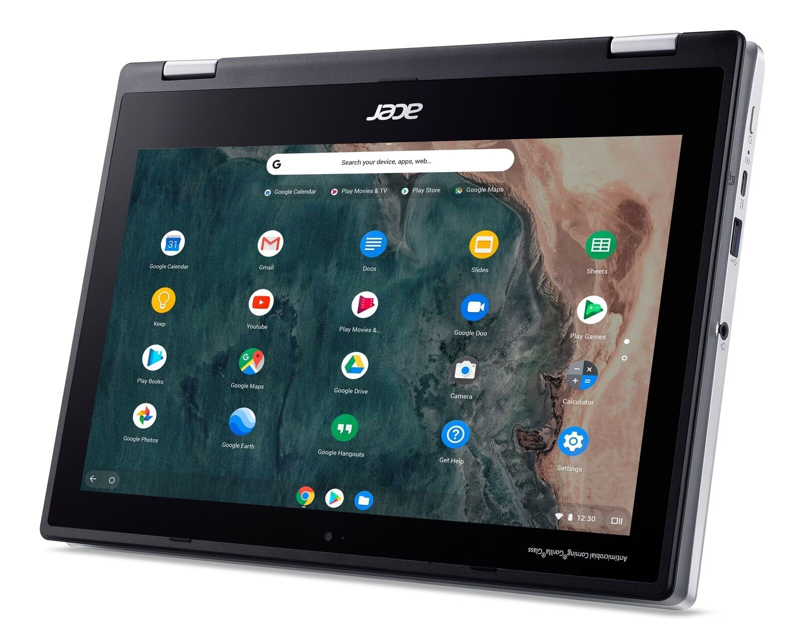 Acer Chromebook Spin 311 + Stift Pen Chromebook (29,40 cm/11,6 Zoll, Intel Celeron N4020, Intel UHD 600 Grafik, 11,6