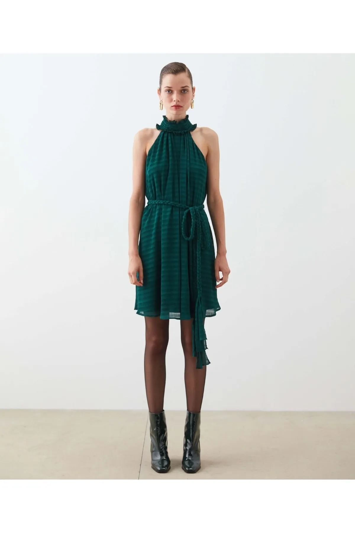 İpekyol  Kleid mit Seilgürtel