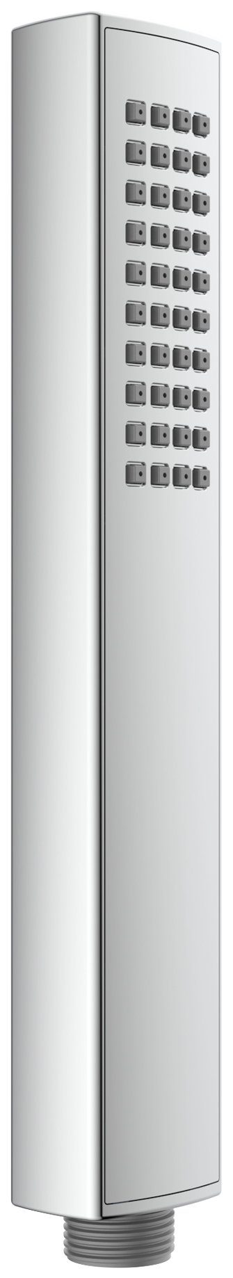 welltime Stangenbrause-Set Lina, Höhe 97 cm, Überkopfbrause mit Seifenablage,Überkopfbrauseset mit 20cm Durchmesser
