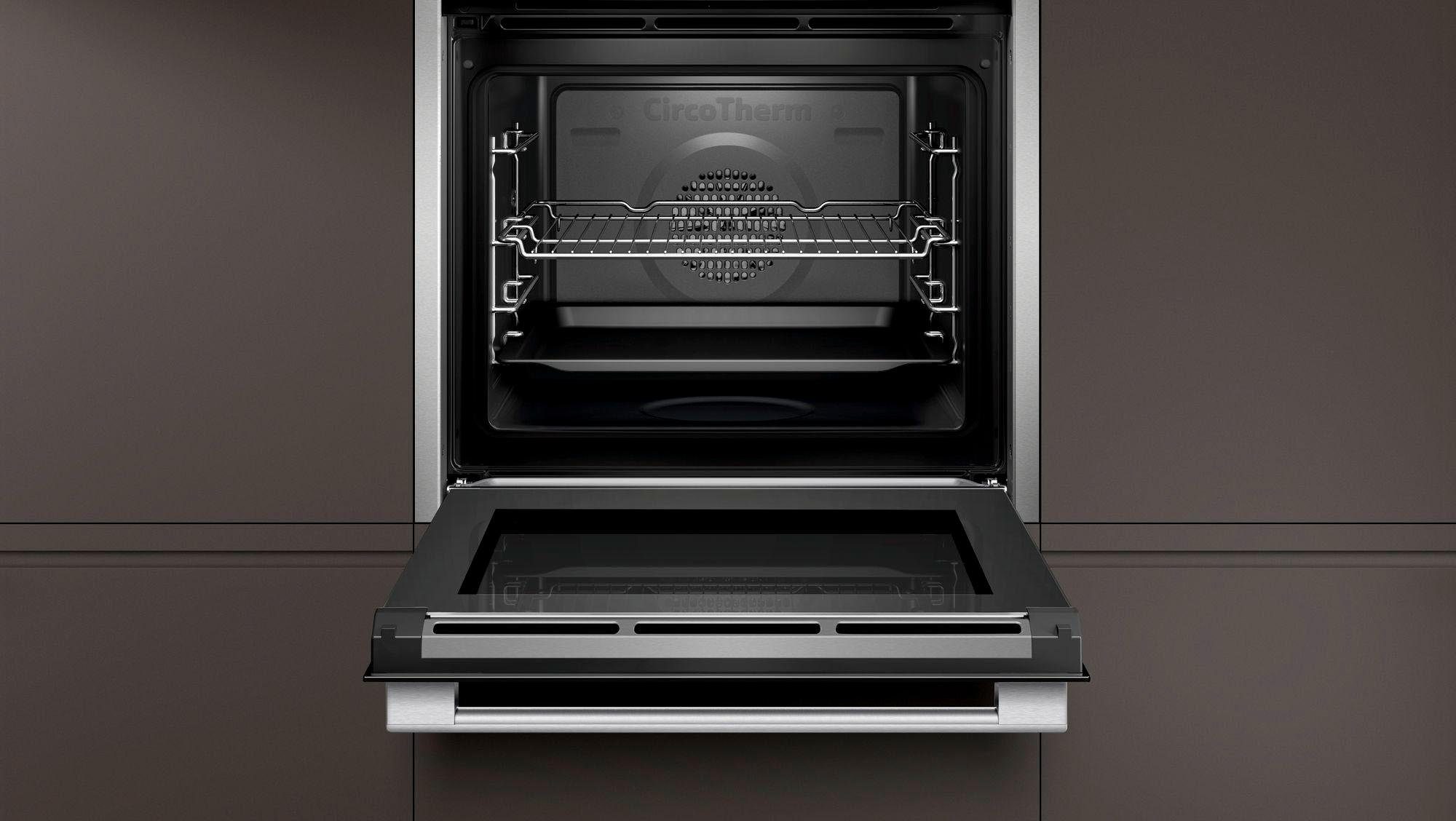 NEFF Dampfbackofen N 90 B15FS22N0, mit Teleskopauszug nachrüstbar, easyClean, FullSteam® - Volldampf