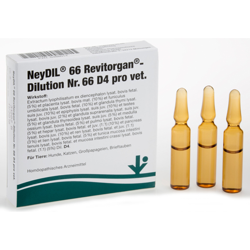 NEYDIL Nr.66 Revitorgan Dil.D 4 pro Ampullen vet.  5X2 ml  Ampullen