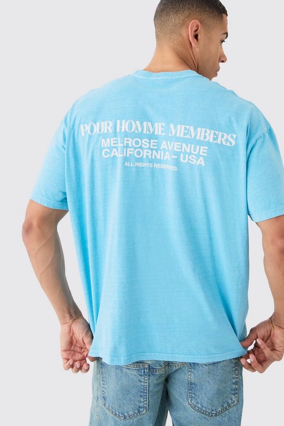 Oversize T-Shirt mit Print
