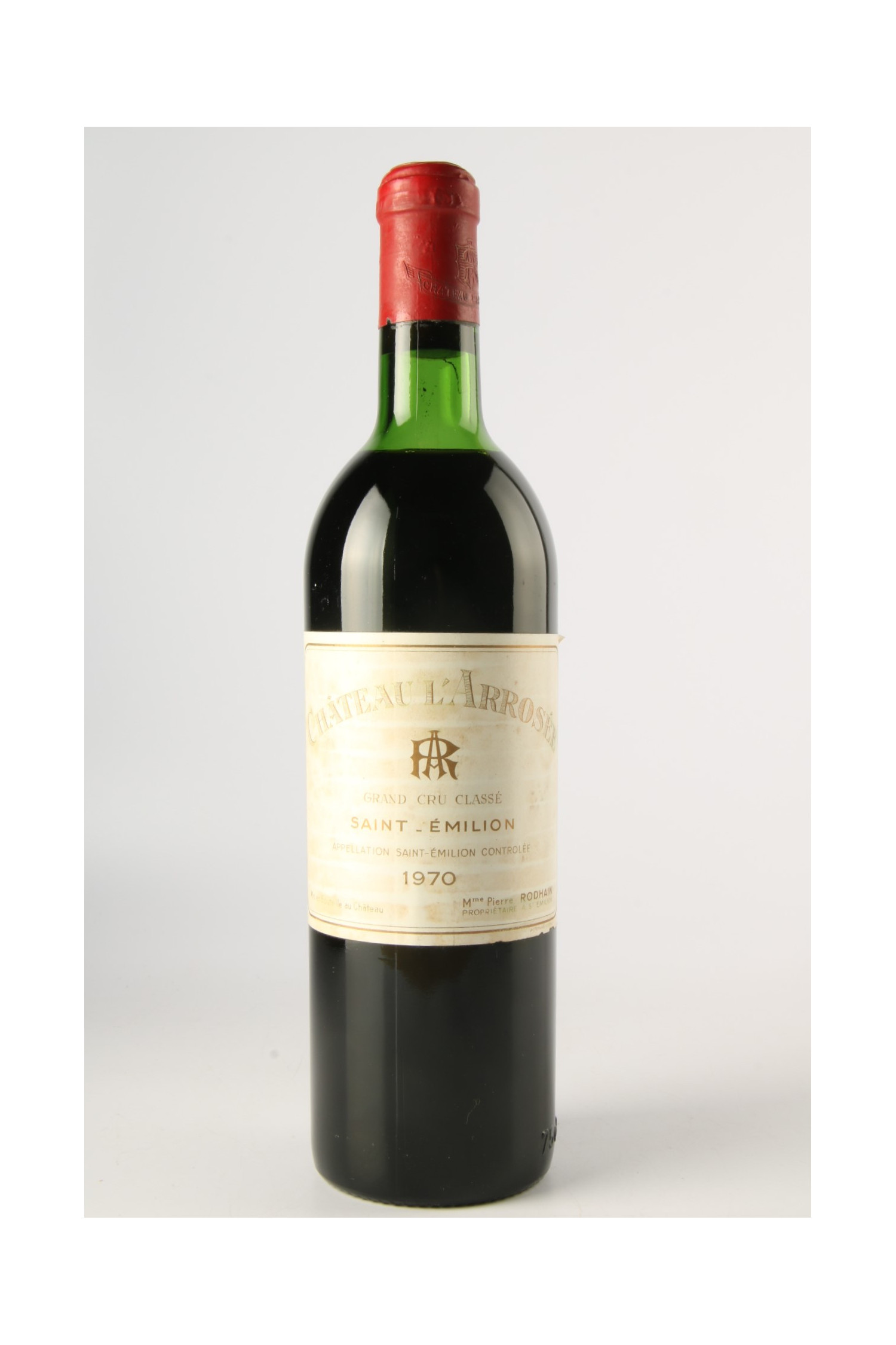 Château l'Arrosée 1970, Saint Emilion