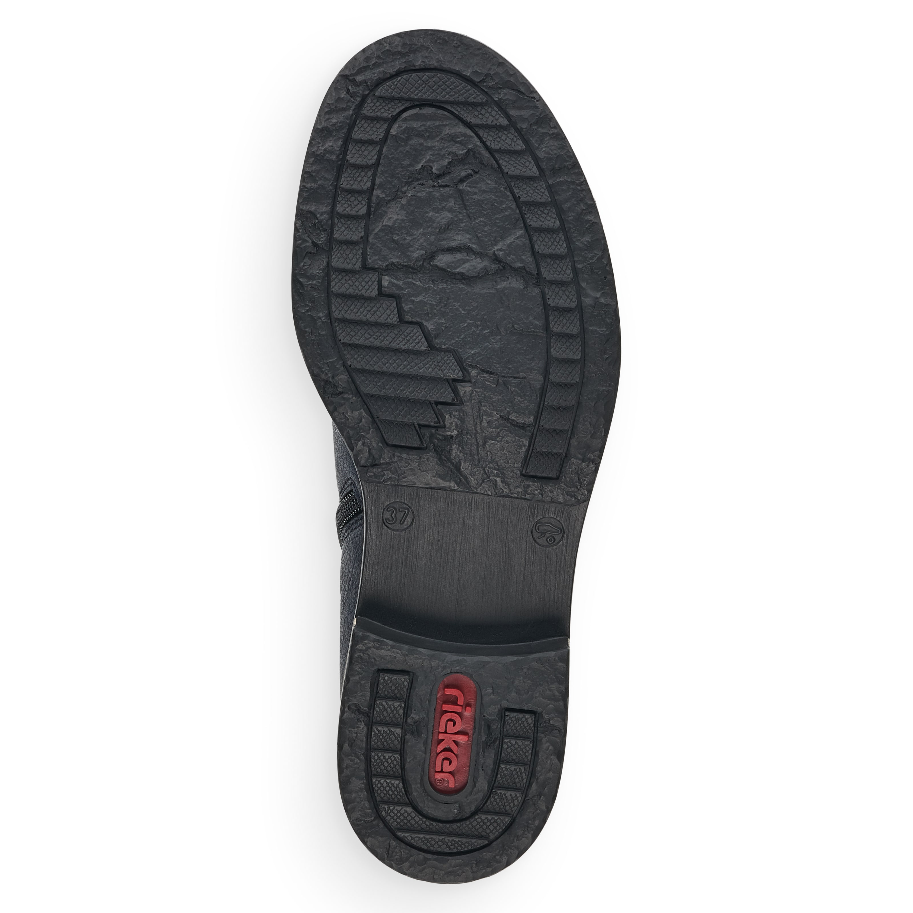 Rieker Damen Schnürstiefel ozeanblau