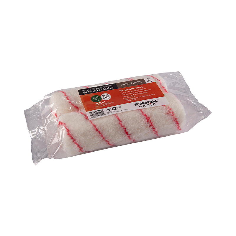 Work Basic Rulle 2-pk 23 cm polyakryl 18 mm, Work