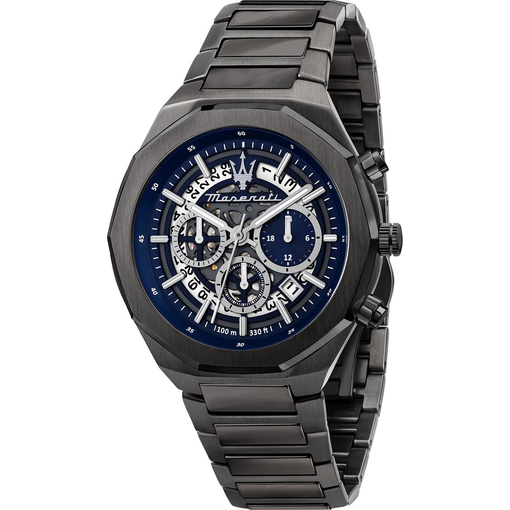 Maserati Chronographe Acier inoxydable, Acier inoxydable Montre