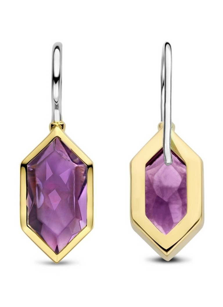 TI SENTO - Milano Earrings gold plated 7945PU_H
