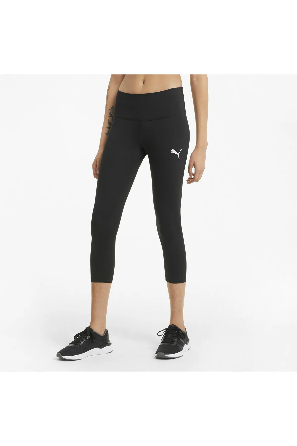 Puma  Sport-Leggings - Schwarz - Mittlerer Bund