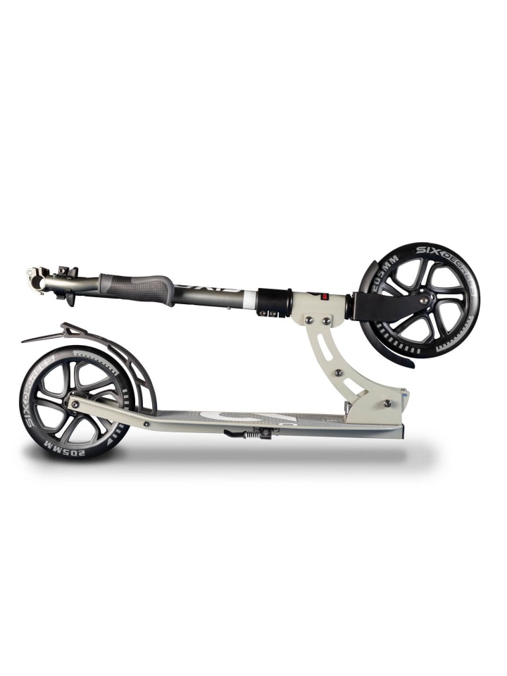 authentic Six Degrees Aluminium Scooter 205 mm - Farbe: Grau günstig kaufen onesize