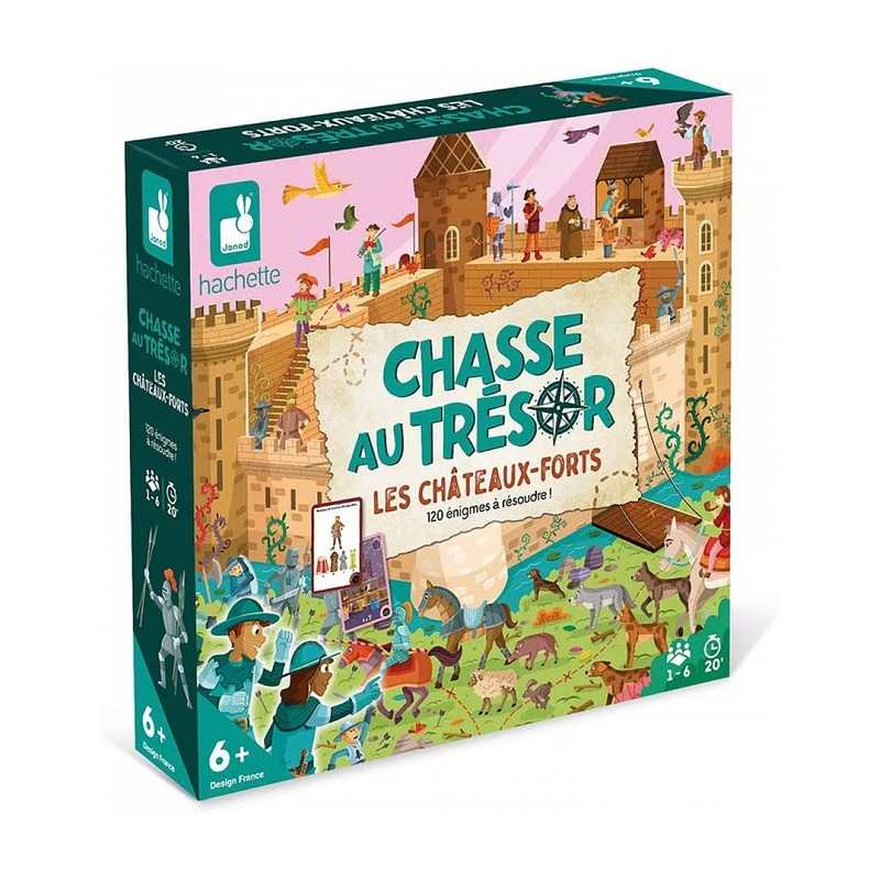 Chasse aux trésors - Les châteaux forts