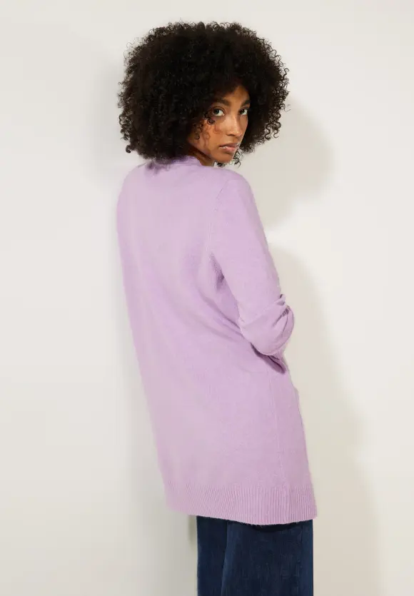 Street One Cosy Melange Strickjacke