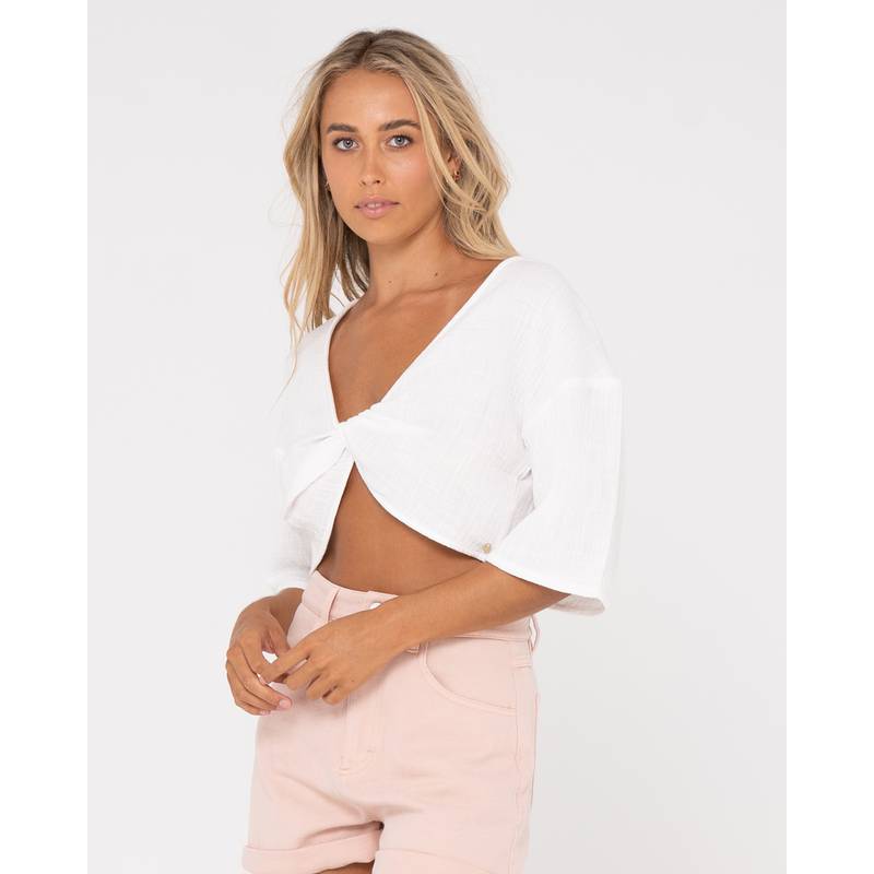 RUSTY SOMEWHERE TWISTED REVERSIBLE TOP 2-in-1 Top Damen
